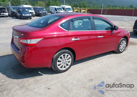 2014 Nissan Sentra Sv from USA, damaged, VIN 3N1AB7AP3EY333585